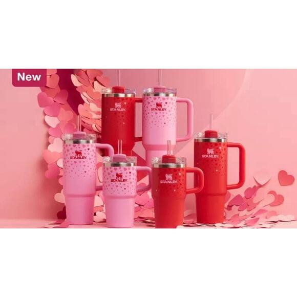 Stanley Target Exclusive Valentine’s Day 2025 Sweet Hearts 30oz Tumbler - Picture 1 of 12